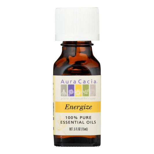 Aura Cacia - Pure Essential Oil Energize - 0.5 Fl Oz