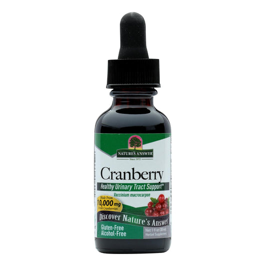 Nature's Answer - Cranberry Alcohol Free - 1 Fl Oz