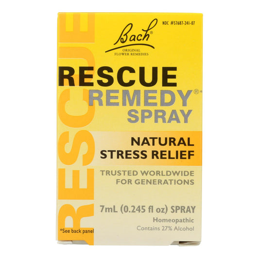 Bach Flower Remedies Rescue Remedy Spray - 0.245 Fl Oz