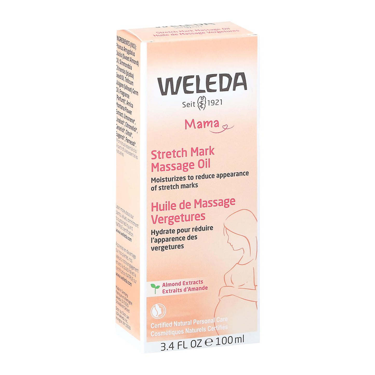 Weleda Stretch Mark Massage Oil - 3.4 Fl Oz