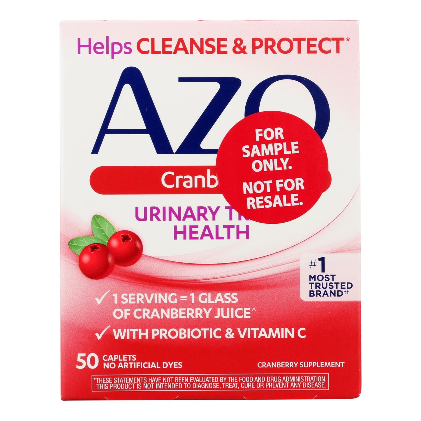 Azo Cranberry Caps - 50 Caplets