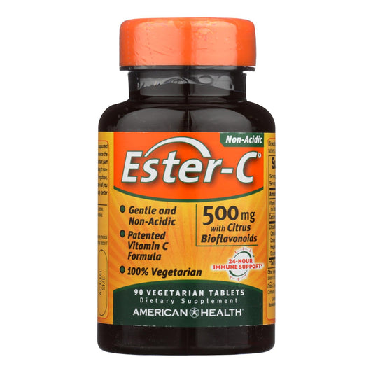 American Health - Ester-c With Citrus Bioflavonoids - 500 Mg - 90 Vegetarian Tablets