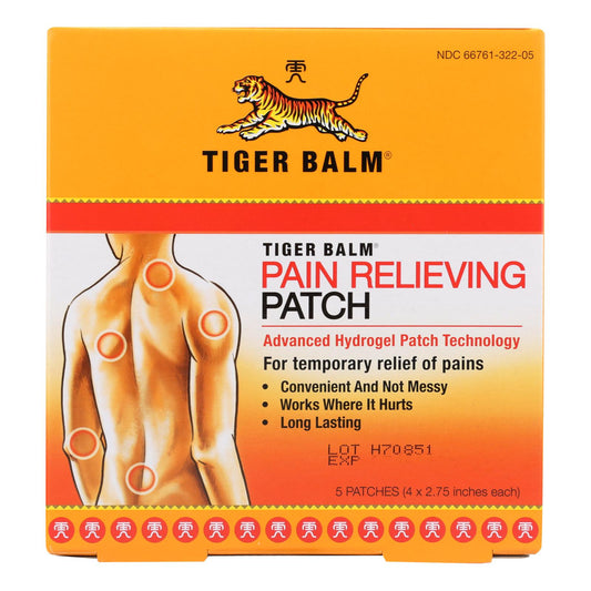 Tiger Balm Patch Display Center - Case Of 6 - 5 Packs