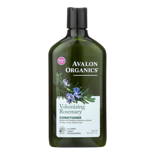 Avalon Organics Volumizing Conditioner With Wheat Protein And Babassu Oil Rosemary - 11 Fl Oz