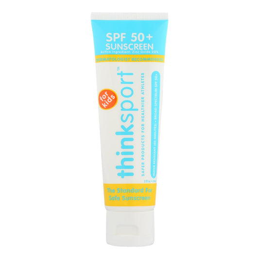 Thinksport Sunscreen - Safe - Kids - Spf 50 Plus - 3 Oz