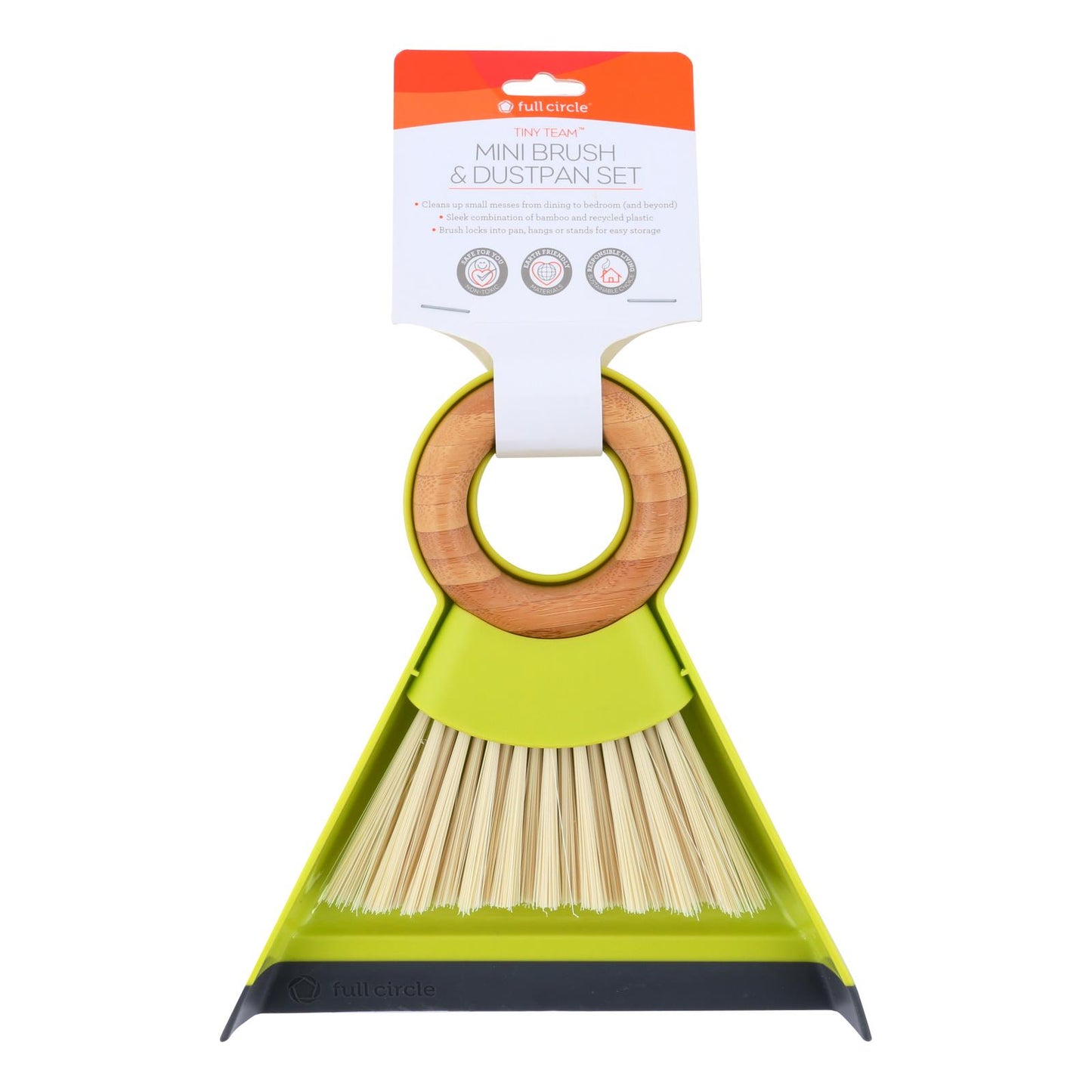 Full Circle Home Dustpan And Brush Set - Mini - Tiny Team - 1 Set