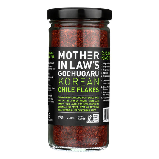 Mother-in-law's Kimchi Chili Pepper Flakes - Case Of 6 - 3.5 Oz.