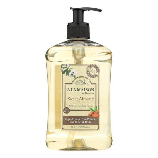 A La Maison - French Liquid Soap - Sweet Almond - 16.9 Fl Oz