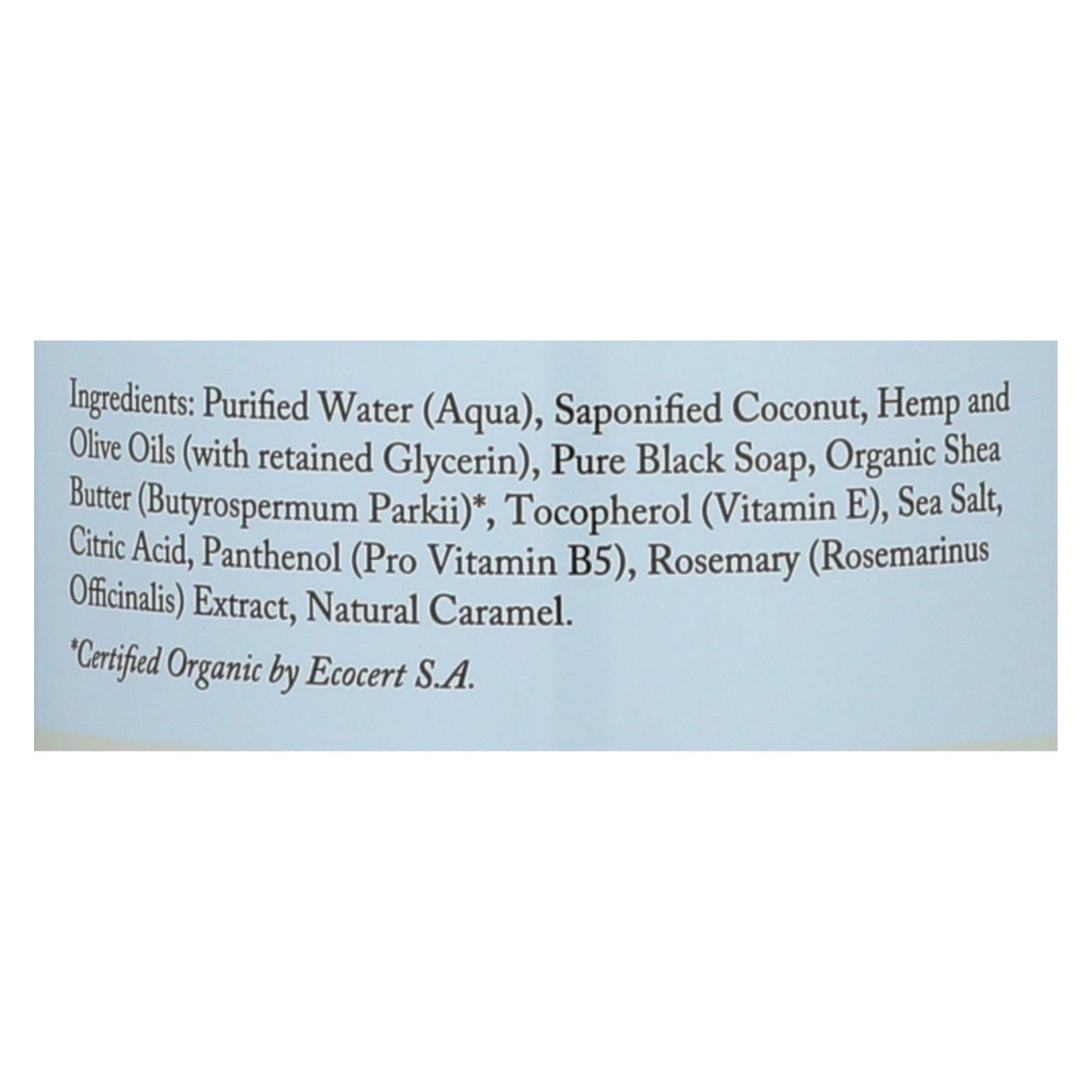 Dr. Woods Naturals Black Soap - Shea Vision - Unscented - 32 Oz