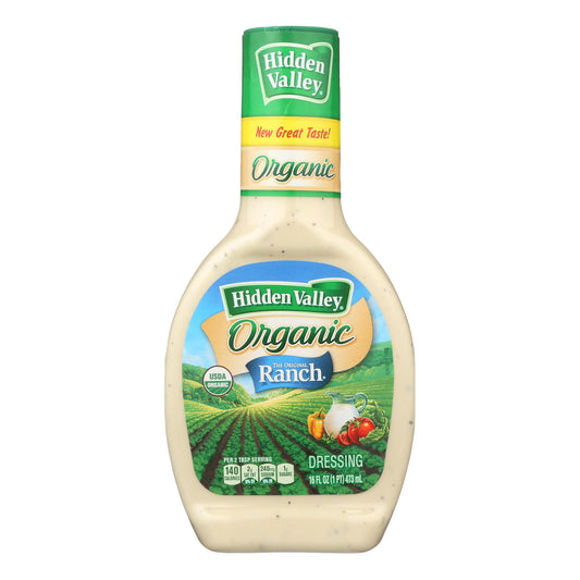 Hidden Valley Organic Ranch - Original - Case Of 6 - 16 Fl Oz.