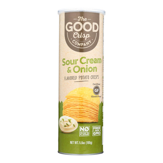 The Good Crisp - Sour Cream And Onion - Case Of 8 - 5.6 Oz.